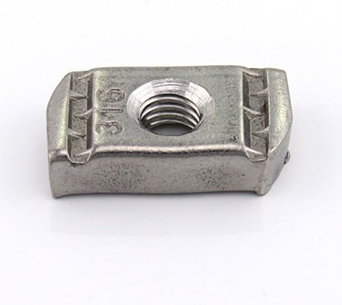 3/8-16X3/8 Thick, No Spring Nut, S/S (100 per box)