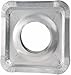MontoPack Stove Guard Aluminum Foil Square Gas Burner Disposable Bib Liners Covers (12)