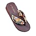 Summer Sandals,Boomboom ewest Soft Bohemia Floral Beach Sandals Wedge Platform Thongs Slippers