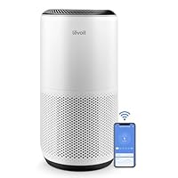 LEVOIT Air Purifiers for Home Large Room Up to 1733 Ft² With HEPA Sleep Mode, AHAM VERIFIDE, Auto Mode, Air Quality Monitor, Smart WiFi, 3-in-1 Filter For Pet Allergy, Smoke, Dust, Core 400S-P, White