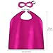 Super Hero Capes and Mask for Kids Bulk Party Favors Role Cosplay Costumes Like Superhero Style (5 Pack)