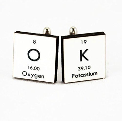 Men's Periodic Table Cufflinks