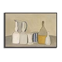 Framed Canvas Wall Art Still Life by Giorgio Mordian Canvas Prints Home Artwork Decoration for Living Room,Bedroom - 16x24 inches