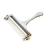 Cook N Home Zinc Alloy Heavy Duty Cheese Slicer, Silver