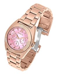 Invicta Women 's' Ángel 'de cuarzo y acero inoxidable reloj Casual, color: Rose tono dorado (modelo: 23750)