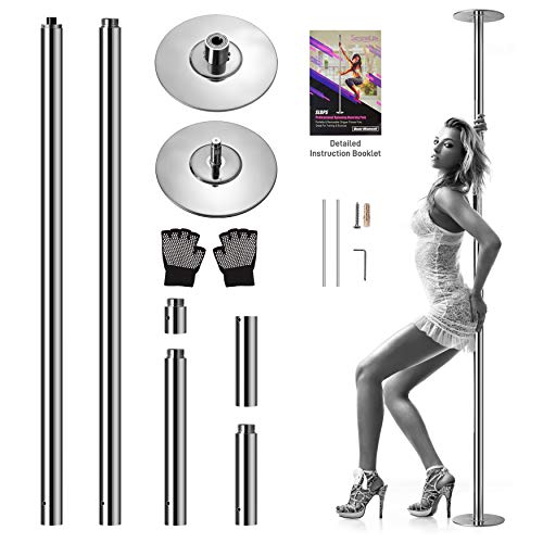 SereneLife Professional Upgrade Spinning Dance Pole