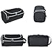 Men Toiletry Bag, Nylon Hanging Makeup Bag Travel Toiletry Kit for Men and Women(6019,black)