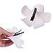 Mudder 12 Pieces 3.7 Inch Hawaiian Plumeria Flower Hair Clip Foam Hair Accessory for Beach Party Wedding Event Decoration