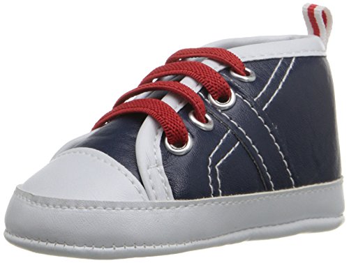 Rugged Bear Boys' RB28490-K Sneaker, Red/Navy, 1 M US Infant