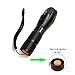 Juslink 900 Lumens Zoomable Led Tactical Flashlight with Cree XML T6 Lamp, 5 Modes, Adjust Foucus Flash Torch,Water Resistant,Metal Flash light(2 Pack)