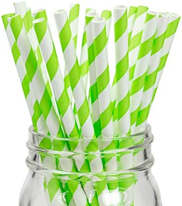 Amazon Succul ペーパーストロー 業務用 個包装 F6mm 197mm 食品衛生法合格品 袋入 4000本入 紙ストロー 紙完封 ストレート 使い捨て Succul ストロー