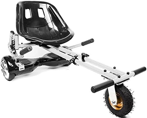 New style 2018 model hover kart suspension Kart for hover boards, Hoverboard Accessories with front all-terrain tire - fits with 6.5" 8" 10 inch Two Wheel Self Balancing Hoverboard, 4 colors