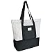 SOONNIX Travel Tote Bag Multifunction Work Lunch Shopping Handbag with Insulated Picnic Cooler Top Zipper for Girls and Woemn (Shoulder Bag)