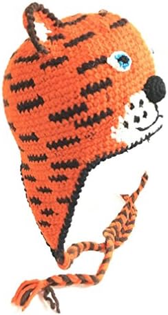 Animal Handmade Winter Hat For Children and Adult (Tiger)