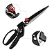 GARTOL Grass Shears Garden Clippers-180 Degrees Rotating Cutter Head, SK-5 Steel Blade, Garden Grass Scissors, Good for Trimming Various Grass and Light Hedges