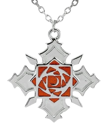 FashionM Mxnpolar Vampire Knight Yuki Cross Pendant Necklace