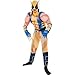 Costumes USA Wolverine Muscle Costume for Boys, Size Small, Includes a Padded Jumpsuit, a Mask and Plastic Claws Yellow