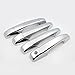 EAG Fit for 07-13 Avalanche/Silverado 1500/GMC Sierra 1500/07-14 Silverado 2500/3500/Suburban/Tahoe/Sierra 2500/3500/Yukon/Yukon XL Chrome 4 Door Handle Cover