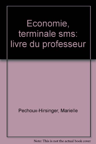 Économie, terminale SMS