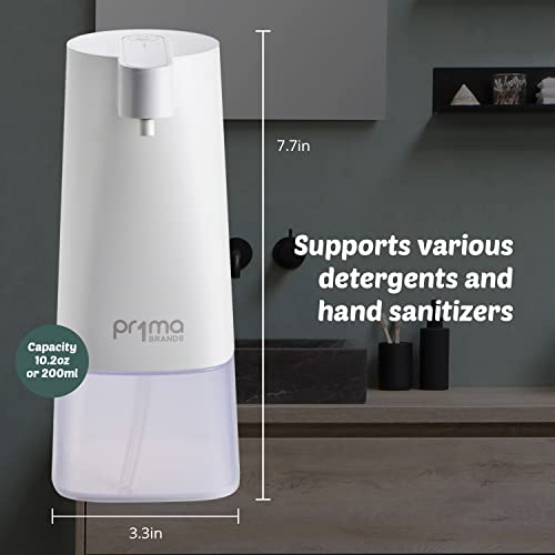 Pr1ma Brands Touchless Automatic Foaming Soap Dispenser Adjustable