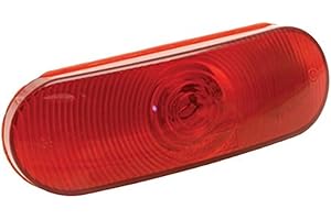 Kaper II 1T-L6R Red 6" Oval Stop/Turn/Tail Light