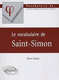 Le  vocabulaire de Saint-Simon