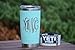 Monogrammed Tumbler Additional Colors Available - Engraved Yeti Rambler - 20 oz Yeti - 30 oz Yeti - Personalized Yeti - Yeti Gift - Laser Engraved Yeti - Yeti Tumbler - Yeti Cup - Yeti Monogram