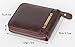 Admetus Wallet for Men Zipper Leather Wallet for Men Bifold RFID Blocking Card Holder Brown-22