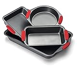Elite Bakeware NonStick Baking Pans Set of 4 - Premium Bakeware Set