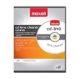 Maxell Safe and Effective Feature CD Player and Game Station Compact Disc Cleaner CD-340 190048 CD/CD-ROM Laser Lens Cleaner