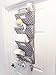 Hanging Wall Organizer - Hangs Over The Door for Storage of Files, Office Supplies, Paper, Supplies - Fabric Pockets, Easy Organization Hanger for Offices, Closets, Baby Rooms, Toys, Families, Filing