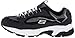 Skechers Sport Men's Stamina Nuovo Cutback Lace-Up Sneaker,Navy/Black,8 2E US