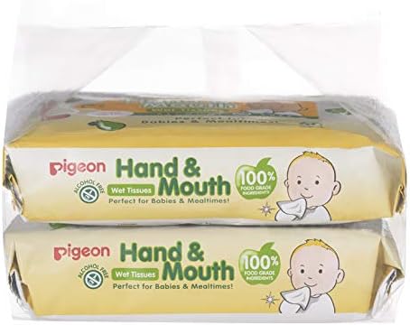 pigeon hand and mouth