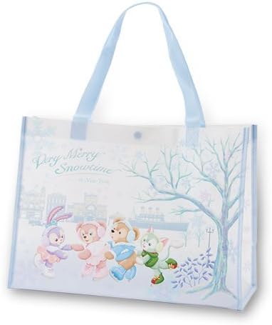 Amazon ダッフィー フレンズ ショッピングバッグ アイススケート ダッフィーのクリスマス 17 X Mas 東京ディズニーシー限定 エコバッグ 買い物バッグ