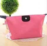 Creativelife Fashion Woman Cosmetic Bags Large Volume Waterproof Makeup Bag (Pink)