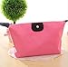 Creativelife Fashion Woman Cosmetic Bags Large Volume Waterproof Makeup Bag (Pink)