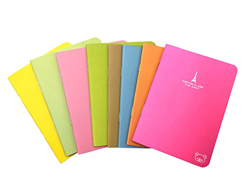 Pack of 48 Pocket Notebook Set (3.5"x5") Candy Colors Portable Pocket Pal Super Mini Journals Portable Steno Note Books Mini Notepads(48pcs)