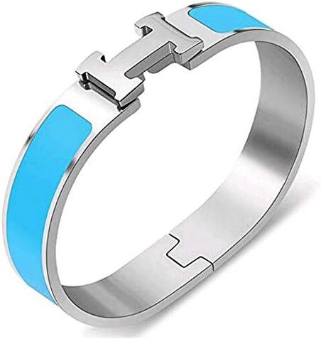 Becky Massey Women's Fashion Classic Titanium Steel Coloured Bracelet-6.7"