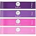 Belus Resistance Bands by with Carry Bag, Video Download and eBook. Set of Four Loop Bands for Exercise, Rehabilitation and Fitness (The Pink and Purple Collection, 10