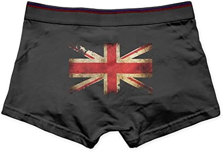 English Flag Boxer Brief Men Cotton Underwear Medium