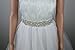 SoarDream Wedding Belt White Bridal Belts and Sashes Pearl Sash Belts Crystal sash for Bridesmaid