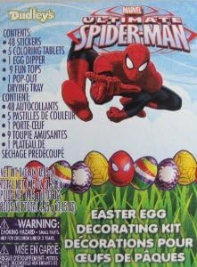 Ultimate Spiderman Easter Egg Dye Decorating Kit