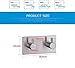 RYOZOCH Modern 3M Self Adhesive Hooks Stainless Steel Towel Robe Coat Cloth Bag Key Holder Hanger Heavy Duty Waterproof Wall Mounted Kitchen Bathroom Shower Accessories (Double Hooks, Brushed)