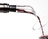 Vino Aria - Red Wine Aerator - Unique Drop Stop and Pourer - Bar Wine Accessory