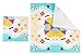 144 Piece Beach Theme Party Supplies, Summer Dinnerware Set with Plates, Napkins, Cups, and Cutlery (Serves 24)