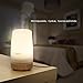 AUKEY Essential Oil Diffuser, 100ml Frosted Glass Ultrasonic Diffuser for Aromatherpay with Color Changing LED Lights and Auto Shut-off