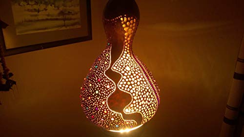 THE ENIGMA Handmade Gourd Lamp Light Nightstand Home Modern Apartment Bedroom Decoration Ideas