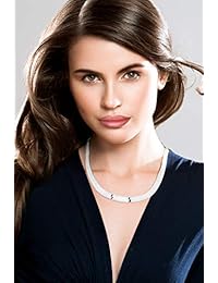 MiaBella - Cadena de plata de ley 925 maciza italiana de 0.394 in para hombre y mujer, 17.0 in, 18.0 in, 20.0 in, plata de ley 925