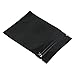 100 Pack 2.95x3.93 inch Resealable Flat Zipper Lock Bag for Zip Food Storage Lock Foil Heat Seal Pouch Coffee Candy Foil Packaging with Tear Notches