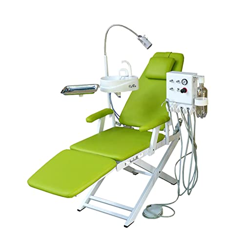 SGOE Foldable Portable Adjustable Chair with Exam Light All in One Set  Green in Kuwait Whizz